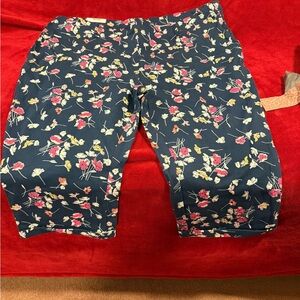 Terra & Sky Navy Floral Pants